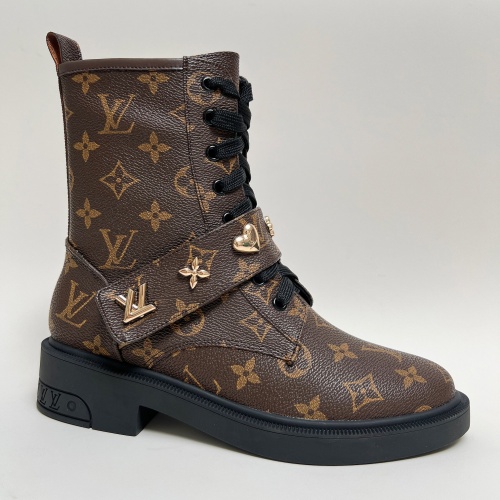 Replica Louis Vuitton Boots For Women #1258241 $105.00 USD for Wholesale