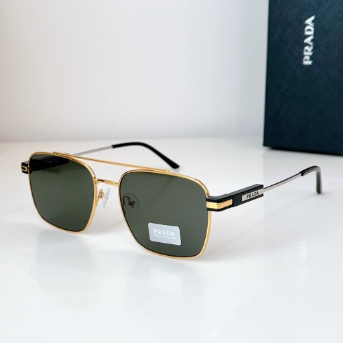 Wholesale Prada AAA Quality Sunglasses #1258243 $60.00 USD, Wholesale Quality Replica Prada AAA Quality Sunglasses