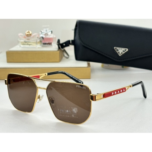 Wholesale Prada AAA Quality Sunglasses #1258252 $60.00 USD, Wholesale Quality Replica Prada AAA Quality Sunglasses