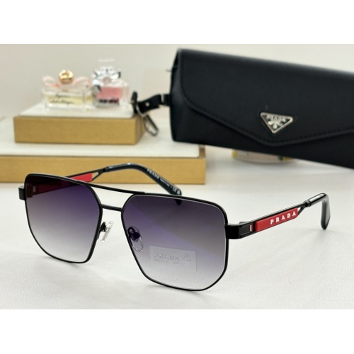 Wholesale Prada AAA Quality Sunglasses #1258254 $60.00 USD, Wholesale Quality Replica Prada AAA Quality Sunglasses