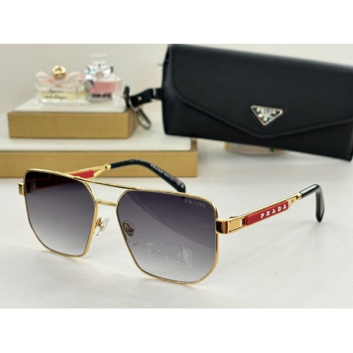 Wholesale Prada AAA Quality Sunglasses #1258255 $60.00 USD, Wholesale Quality Replica Prada AAA Quality Sunglasses