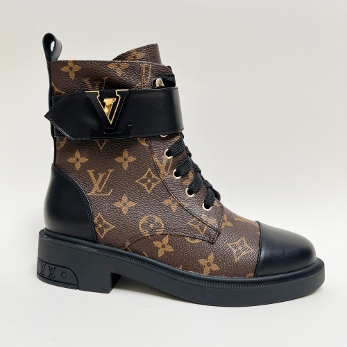 Replica Louis Vuitton Boots For Women #1258259 $105.00 USD for Wholesale