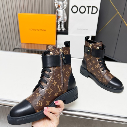 Replica Louis Vuitton Boots For Women #1258259 $105.00 USD for Wholesale