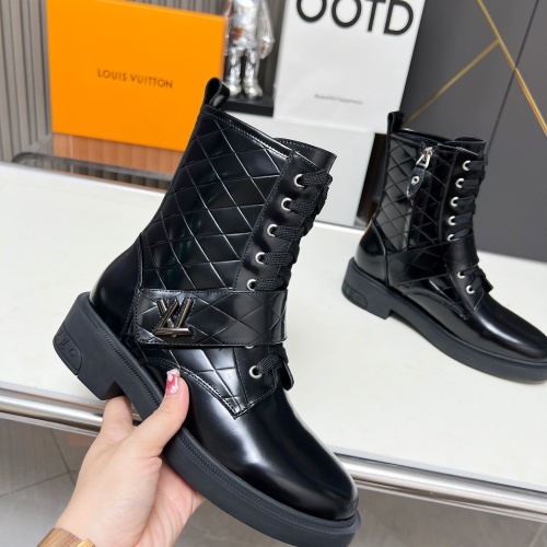 Replica Louis Vuitton Boots For Women #1258261 $105.00 USD for Wholesale