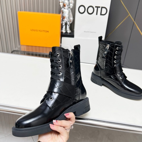 Replica Louis Vuitton Boots For Women #1258261 $105.00 USD for Wholesale