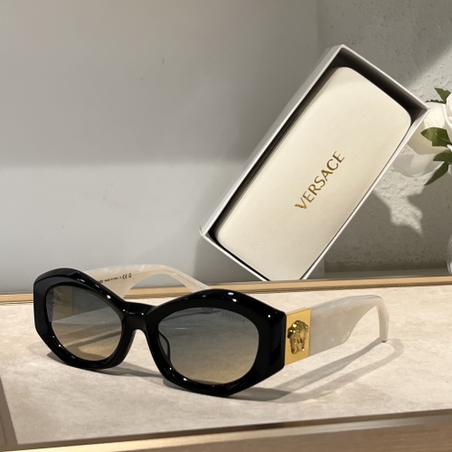 Wholesale Versace AAA Quality Sunglasses #1258308 $60.00 USD, Wholesale Quality Replica Versace AAA Quality Sunglasses