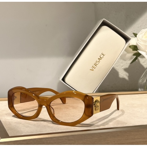 Wholesale Versace AAA Quality Sunglasses #1258310 $60.00 USD, Wholesale Quality Replica Versace AAA Quality Sunglasses