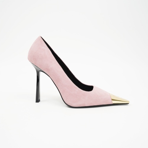 Replica Yves Saint Laurent YSL High-Heeled Shoes For Women #1258316 $102.00 USD for Wholesale