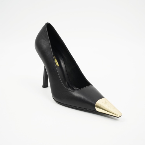 Wholesale Yves Saint Laurent YSL High-Heeled Shoes For Women #1258335 $102.00 USD, Wholesale Quality Replica Yves Saint Laurent YSL High-Heeled Shoes