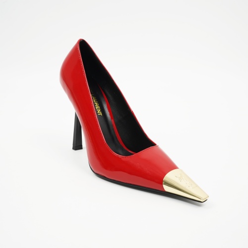 Wholesale Yves Saint Laurent YSL High-Heeled Shoes For Women #1258337 $102.00 USD, Wholesale Quality Replica Yves Saint Laurent YSL High-Heeled Shoes