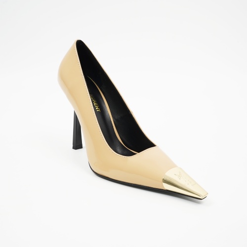 Wholesale Yves Saint Laurent YSL High-Heeled Shoes For Women #1258338 $102.00 USD, Wholesale Quality Replica Yves Saint Laurent YSL High-Heeled Shoes