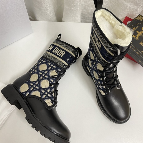 Wholesale Christian Dior Boots For Women #1258367 $118.00 USD, Wholesale Quality Replica Christian Dior Boots