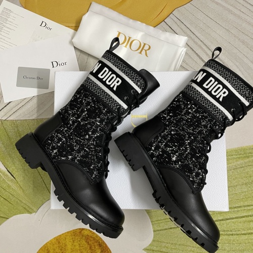 Wholesale Christian Dior Boots For Women #1258368 $118.00 USD, Wholesale Quality Replica Christian Dior Boots