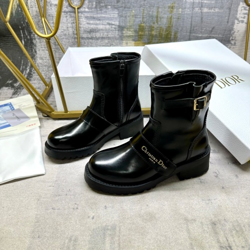 Wholesale Christian Dior Boots For Women #1258398 $112.00 USD, Wholesale Quality Replica Christian Dior Boots