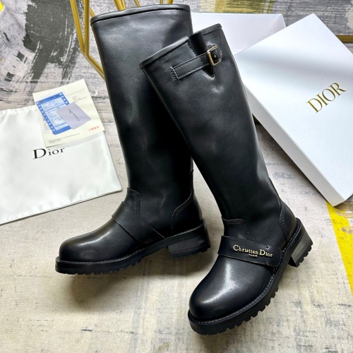 Wholesale Christian Dior Boots For Women #1258399 $132.00 USD, Wholesale Quality Replica Christian Dior Boots