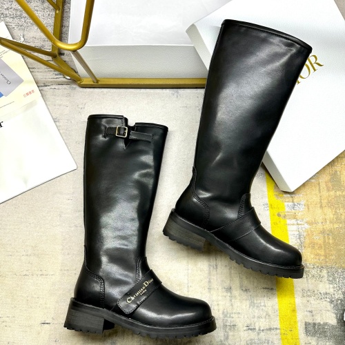 Replica Christian Dior Boots For Women #1258399 $132.00 USD for Wholesale