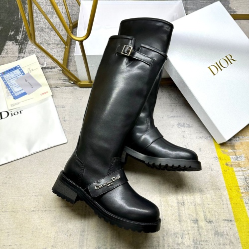 Replica Christian Dior Boots For Women #1258399 $132.00 USD for Wholesale