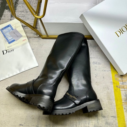 Replica Christian Dior Boots For Women #1258399 $132.00 USD for Wholesale