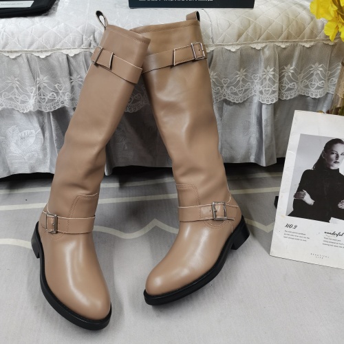 Wholesale Yves Saint Laurent YSL Boots For Women #1258402 $235.00 USD, Wholesale Quality Replica Yves Saint Laurent YSL Boots