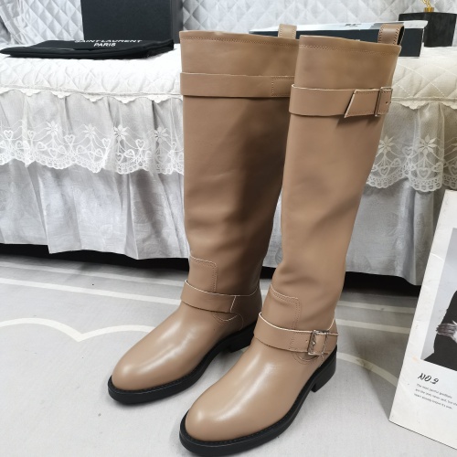 Replica Yves Saint Laurent YSL Boots For Women #1258402 $235.00 USD for Wholesale