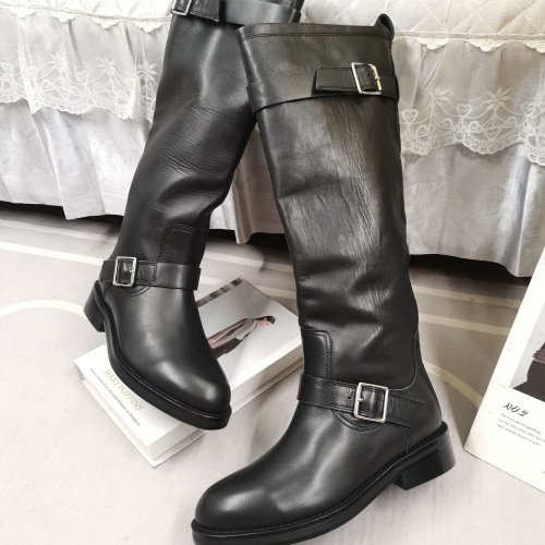 Wholesale Yves Saint Laurent YSL Boots For Women #1258403 $235.00 USD, Wholesale Quality Replica Yves Saint Laurent YSL Boots