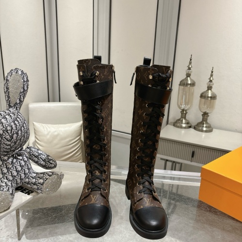 Replica Louis Vuitton Boots For Women #1258410 $132.00 USD for Wholesale