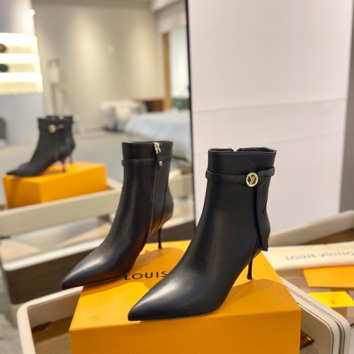 Replica Louis Vuitton Boots For Women #1258421 $150.00 USD for Wholesale