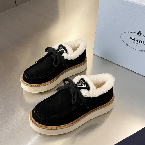 Wholesale Prada Casual Shoes For Women #1258466 $98.00 USD, Wholesale Quality Replica Prada Casual Shoes