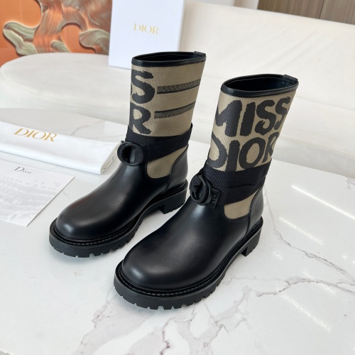 Wholesale Christian Dior Boots For Women #1258478 $108.00 USD, Wholesale Quality Replica Christian Dior Boots