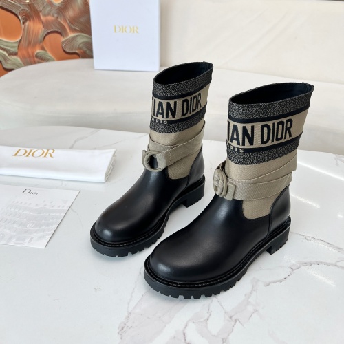 Wholesale Christian Dior Boots For Women #1258480 $108.00 USD, Wholesale Quality Replica Christian Dior Boots