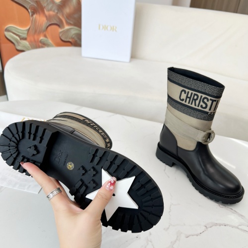 Replica Christian Dior Boots For Women #1258480 $108.00 USD for Wholesale