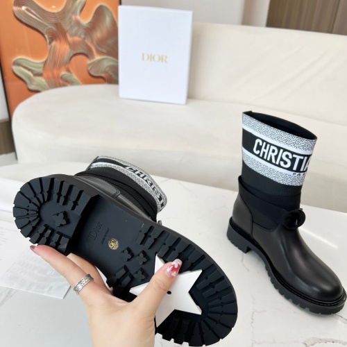 Replica Christian Dior Boots For Women #1258482 $108.00 USD for Wholesale