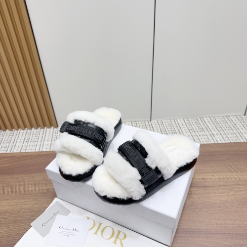 Wholesale Christian Dior Slippers For Women #1258486 $96.00 USD, Wholesale Quality Replica Christian Dior Slippers