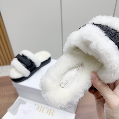 Replica Christian Dior Slippers For Women #1258486 $96.00 USD for Wholesale