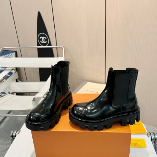 Replica Louis Vuitton Boots For Women #1258501 $150.00 USD for Wholesale