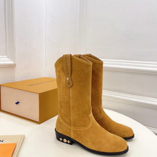 Replica Louis Vuitton Boots For Women #1258510 $158.00 USD for Wholesale