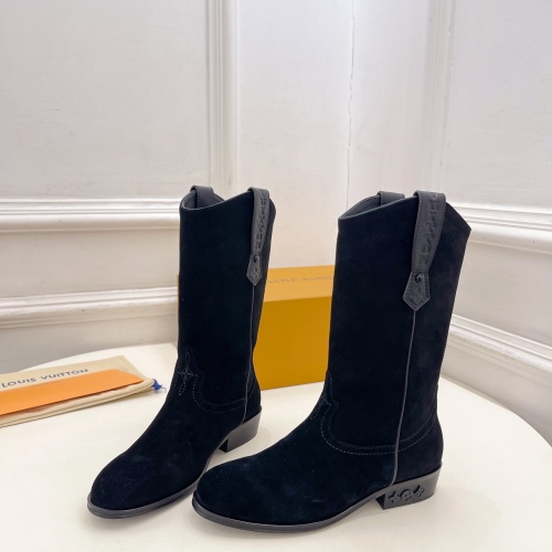 Wholesale Louis Vuitton Boots For Men #1258518 $158.00 USD, Wholesale Quality Replica Louis Vuitton Boots