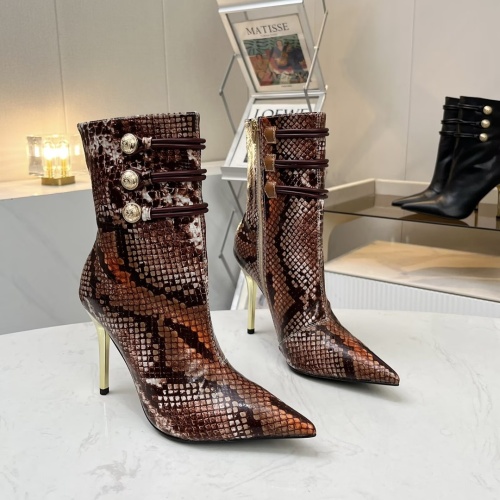 Wholesale Balmain Boots For Women #1258536 $108.00 USD, Wholesale Quality Replica Balmain Boots