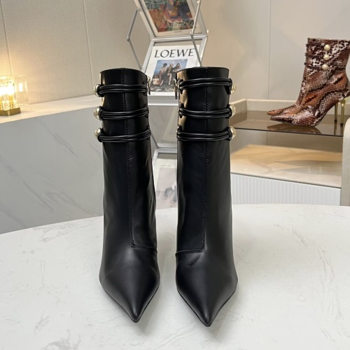 Replica Balmain Boots For Women #1258537 $108.00 USD for Wholesale