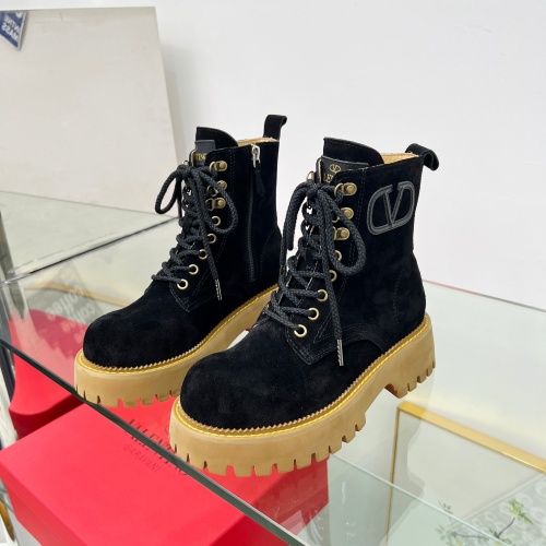 Wholesale Valentino Boots For Women #1258539 $112.00 USD, Wholesale Quality Replica Valentino Boots