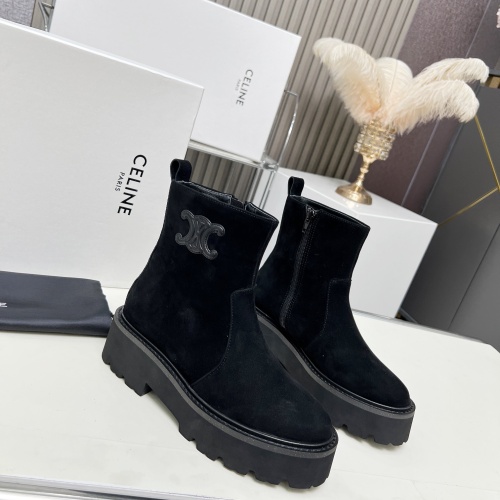 Wholesale Celine Boots For Women #1258542 $108.00 USD, Wholesale Quality Replica Celine Boots