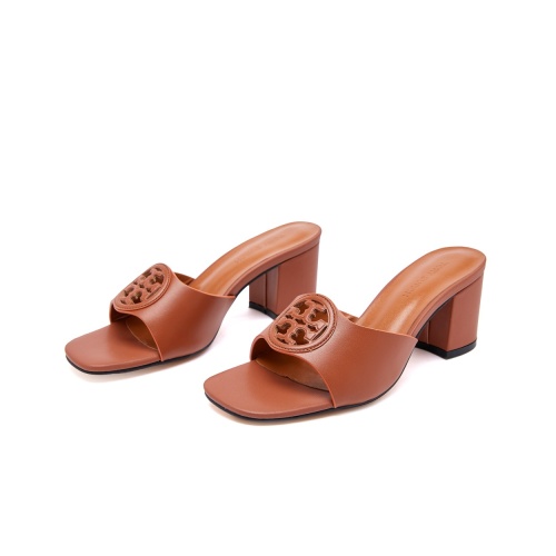 Wholesale Tory Burch TB Slippers For Women #1258551 $85.00 USD, Wholesale Quality Replica Tory Burch TB Slippers