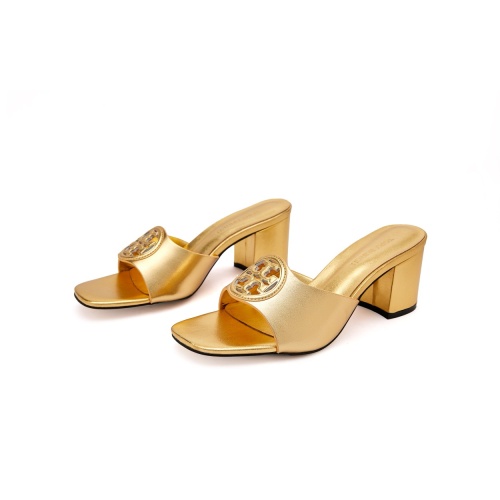 Wholesale Tory Burch TB Slippers For Women #1258566 $85.00 USD, Wholesale Quality Replica Tory Burch TB Slippers