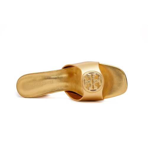 Replica Tory Burch TB Slippers For Women #1258566 $85.00 USD for Wholesale