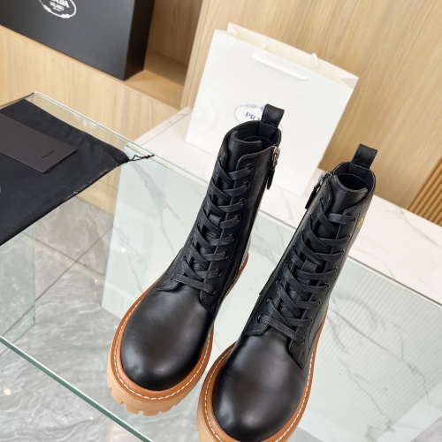 Replica Prada Boots For Women #1258575 $112.00 USD for Wholesale