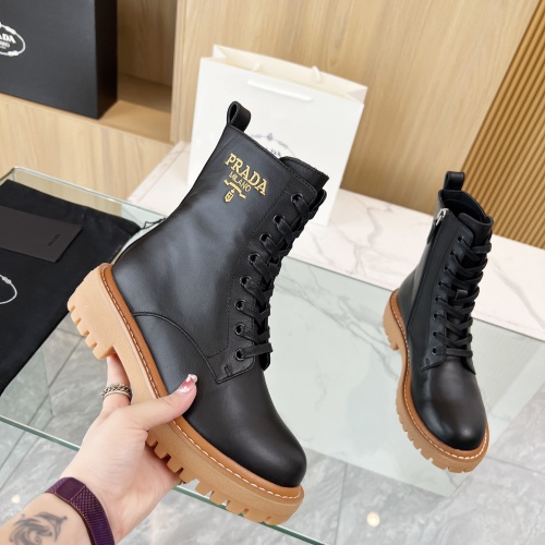 Replica Prada Boots For Women #1258575 $112.00 USD for Wholesale