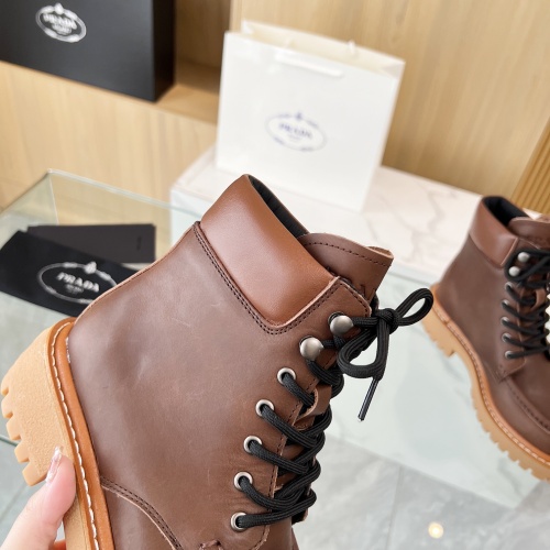 Replica Prada Boots For Women #1258587 $115.00 USD for Wholesale