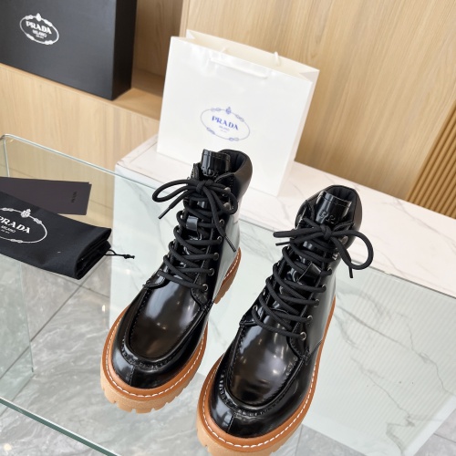 Replica Prada Boots For Women #1258588 $115.00 USD for Wholesale