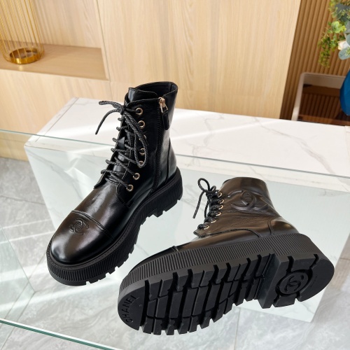 Replica Chanel Boots For Women #1258600 $105.00 USD for Wholesale