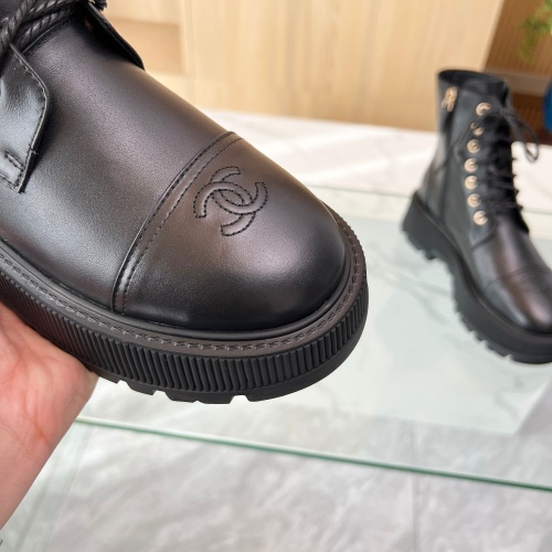 Replica Chanel Boots For Women #1258607 $105.00 USD for Wholesale